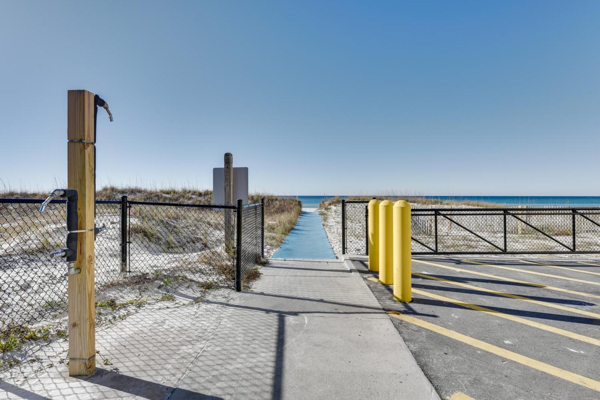 Pcb Studio With Private Patio Steps To Beach! Panama City Beach Dış mekan fotoğraf
